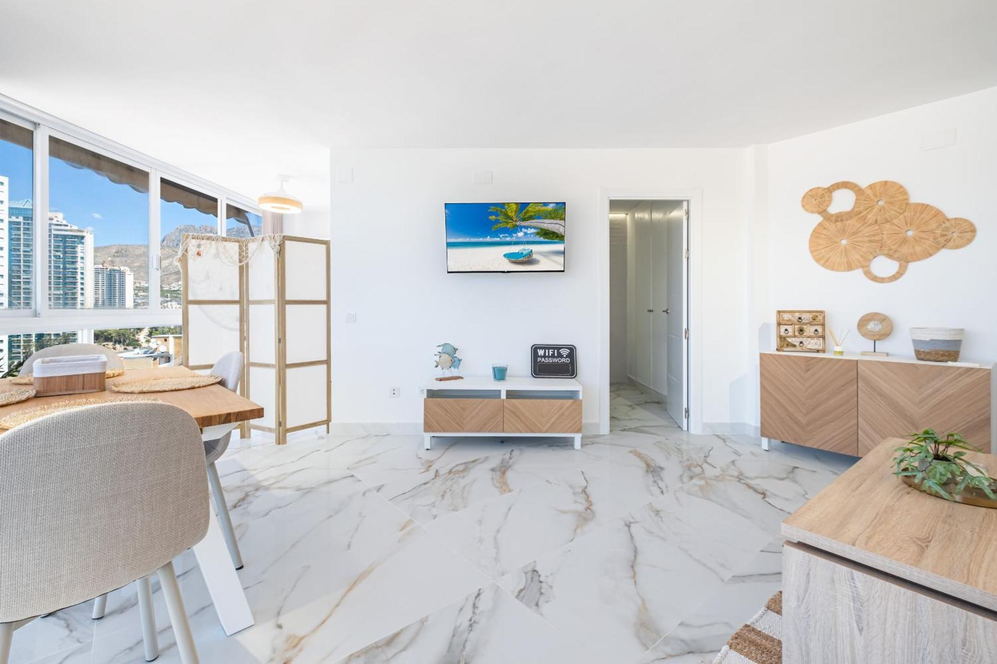Atalaya Beach Apartments Sea View Finestrat Eksteriør billede